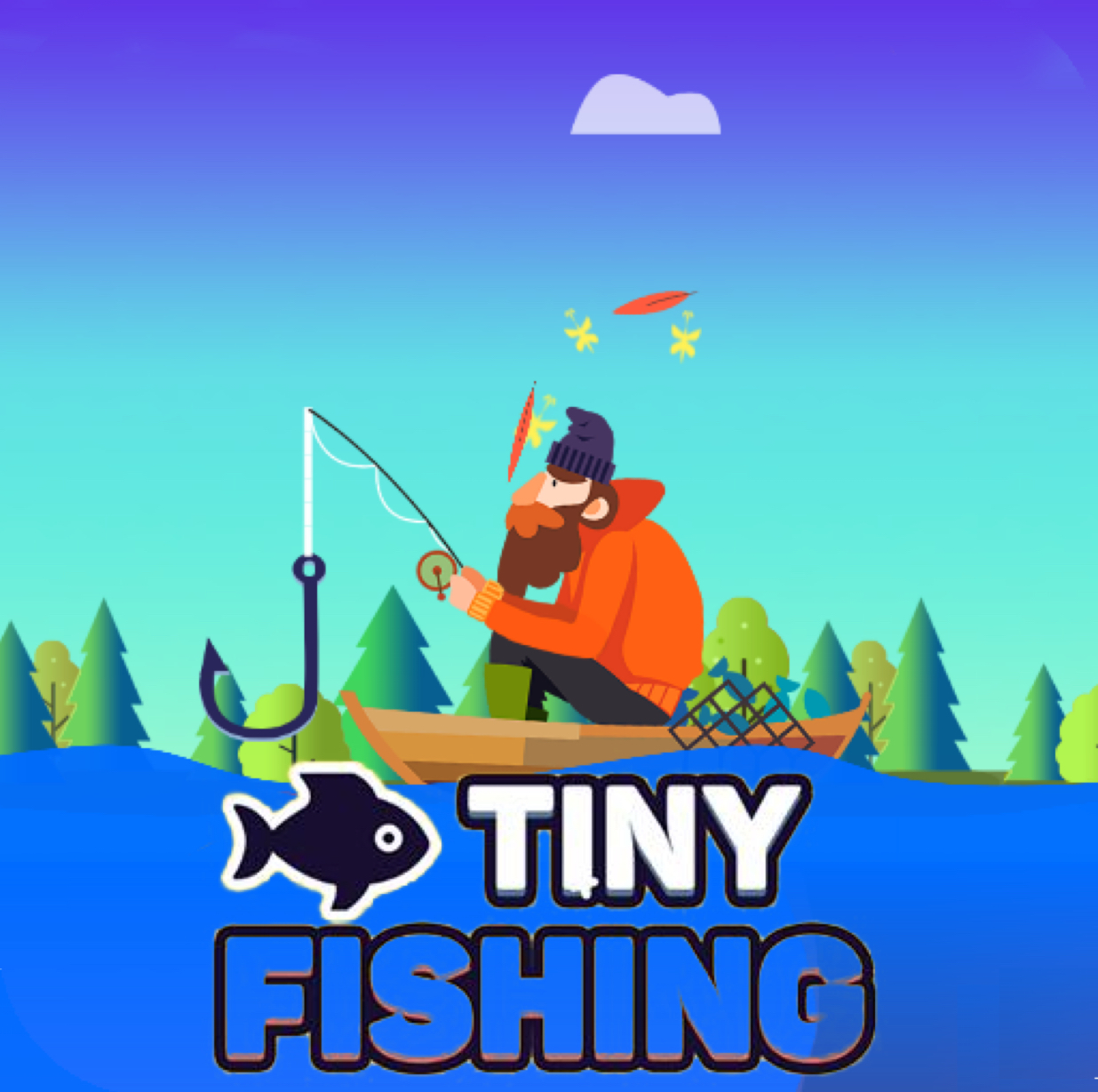Tiny Fishing unblocked at gamesmf.com